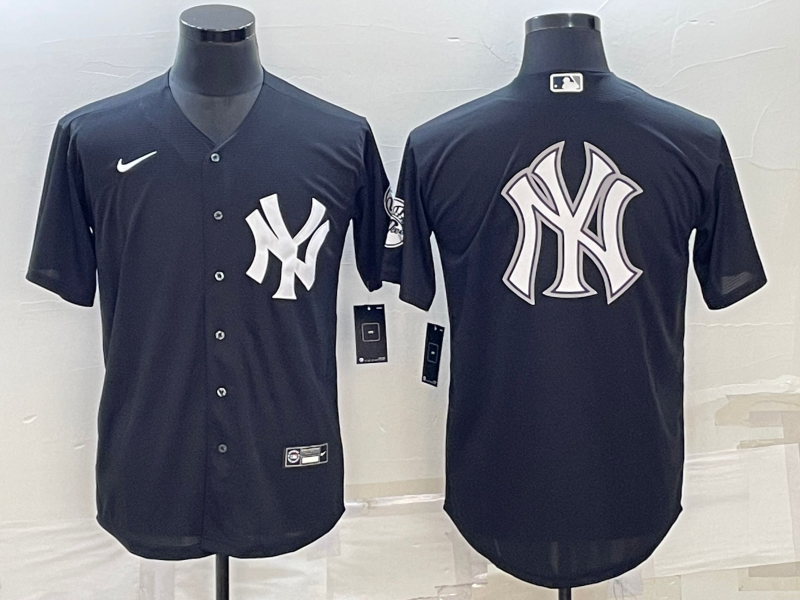 Men's New York Yankees Black Jersey